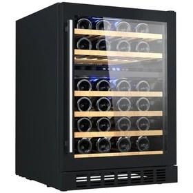 Resim Berfmann BUW46-BG2 Tezgah Altı Çift Bölmeli Şarap Dolabı 