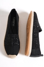 Resim Capone Outfitters Capone Oval Burunlu Taşlı Kadın Slip On Ip Espadril 