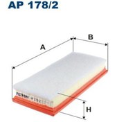 Resim FILTRON AP178/2 Hava Filtresi ( Toyota Uyumlu Yaris II-Verso S 1.4 D-4D 2010- ) AP1782 (WC512277) 