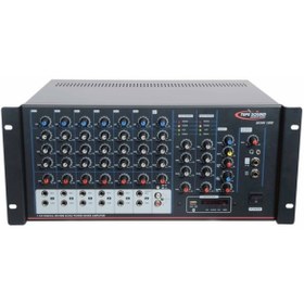 Resim TEPESOUND Tepe Sound Work400 300w/4 Ohm (50,70,100v) Hat Trafosu Opsiyoneldir 6 Mic Ve 7 Aux Girişli 