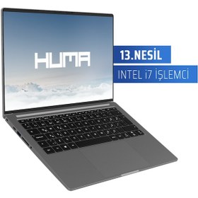 Resim Monster Huma H4 V4.2.2 Silver Intel Core i7 1360P 14" 32 GB RAM 1 TB SSD QHD 90 Hz FreeDOS Notebook 