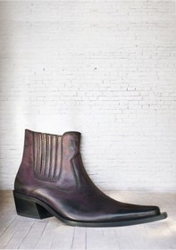 Resim DOKA Western Bot 4539354 Bordo - Siyah 