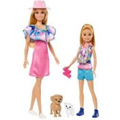 Resim Barbie ve Stacie Kız Kardeşler 2'li Paket HRM09 