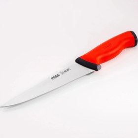 Resim Pirge Duo Kasap Bıçağı No.3 Sivri 19 cm Kırmızı 