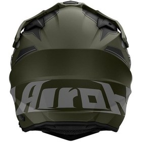 Resim Airoh Commander 2 Reveal Military Motosiklet Kaskı Askeri Yeşil 