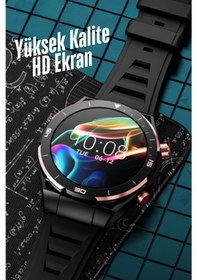 Resim Wearfitpro Wr888 4g Lite Sim Kartlı Kameralı 32gb Aı Destekli Nfc Gps 39mm Yuvarlak Akıllı Saat + Ultra Watch 