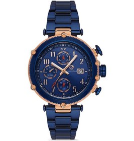 Resim Pacomarine Erkek Kol Saati Pm.15040.09 Rose Gold - Lacivert 