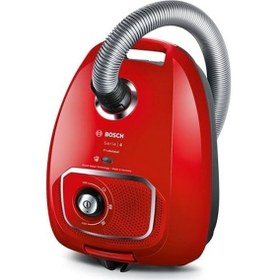 Resim Bosch Bgls4pet2 600 W Toz Torbalı Süpürge Proanimal Kırmızı Hepa H13 Filtre 