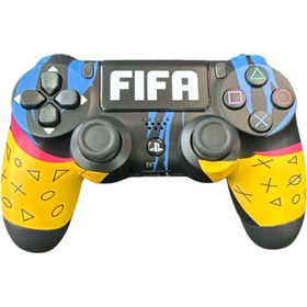 Resim Sony DualShock 4 V2 ZCT2 Kablosuz PS4 Oyun Kolu Sarıfifa 