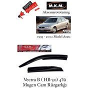 Resim Opel Vectra B Hb-50 1995-2002 Model 4'Lü Mugen Cam Rüzgarlığı 