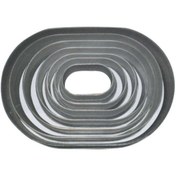 Resim Biradlı Polikarbon Oval Düz Valovan Kalıbı Brd-1212 