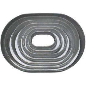 Resim Biradlı Polikarbon Oval Düz Valovan Kalıbı Brd-1212 