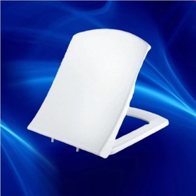 Resim Elitra Amortisörlü Yavaş Kapanır Klozet Kapağı Karex Kare Model 