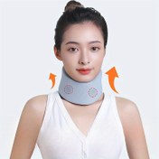 Resim 1 Adet Boyunluk/Boyun Yastığı - Ameliyat Sonrasi, Whip Lash, Fıtık Disk İçin Sağlam Cihaz & Ergonomik Tasarım ve Katmanlı Omurga Stabilitesi İle Desteklenmiş - Mavi Renk Seçenekleri, Çoklu Köpüklendirme Dolgu Ve Nefes Alabilen Kumaş ile Konfor ve Uzun Ömür Sunan -Bent Koruyucu 