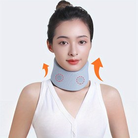 Resim 1 Adet Boyunluk/Boyun Yastığı - Ameliyat Sonrasi, Whip Lash, Fıtık Disk İçin Sağlam Cihaz & Ergonomik Tasarım ve Katmanlı Omurga Stabilitesi İle Desteklenmiş - Mavi Renk Seçenekleri, Çoklu Köpüklendirme Dolgu Ve Nefes Alabilen Kumaş ile Konfor ve Uzun Ömür Sunan -Bent Koruyucu 