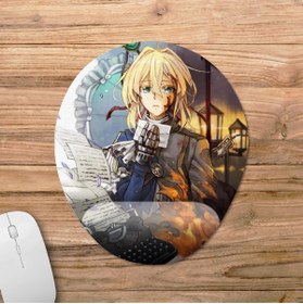 Resim Pixxa Violet Evergarden Bilek Destekli Mousepad Model - 3 Oval 