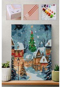 Resim Sayılarla Boyama Seti - Noel Gecesi 