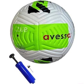 Resim Avessa Ft-400 4 Astar No:5 Strike Soccer Ball Futbol Topu Beyaz - Yeşil 