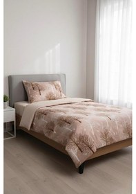 Resim Üntaş Tek Kişilik Nevresim Seti S. Kahve 