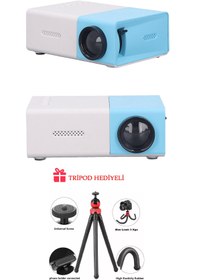 Resim TECHNOMEN Mini Projektör 1080P HD Taşınabilir Film Projektörü Yaygın Yansıma Küçük Sinema Projektörü 