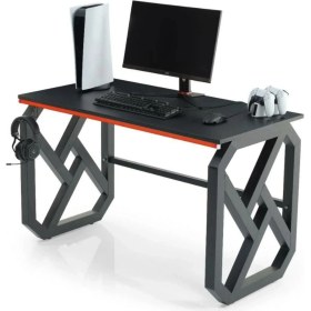 Resim Stepgamer Nebo Rgb Ledli Profesyonel Oyuncu Masası Siyah 