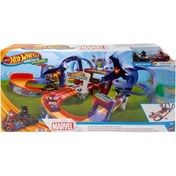 Resim Hot Wheels Racerverse Marvel 2 Araçlı Pist Seti Hpl34 