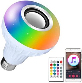 Resim shop Bluetooth Hoparlör Akıllı Led Ampul Lamba (5275) 
