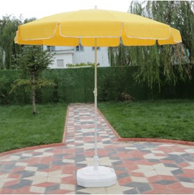 Resim ODS Plaj Şemsiyesi 180/8 Bidonlu - Sarı 