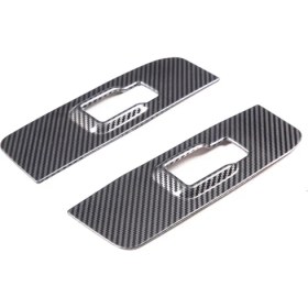 Resim Steellaar Kapı Pencere Camı Kaldırma Anahtarı Çerçeve Kapağı Trim Sticker Aksesuarları (Yurt Dışından) 