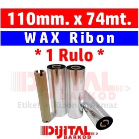 Resim Wax Ribon 110X74 M Out 1/2 Inç / 1 Rulo 