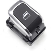 Resim Audi Q3 2012 - 2018 Arka Cam Açma Düğmesi Krom Nikelajlı İthal Marka 4H0959855A 