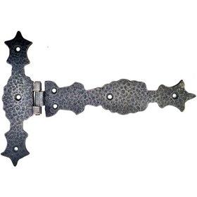 Resim Antika Tarz Dekoratif Pirinç Kuyruklu Zambak Menteşe - 175x248 Mm, Oksit 1 Adet 