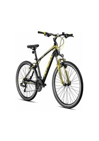 Resim Kron Tx100 28 Jant Trekking 18 Kadro V Fren Şehir Bisikleti Siyah Sarı Siyah - Sarı 