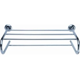 Resim Kale Public 54 cm Krom Oval Raflı Havluluk 