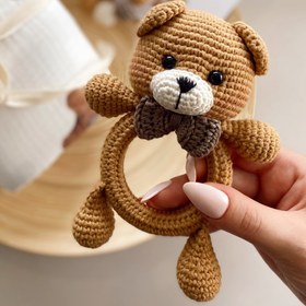 Resim Amigurumi Bobby Ayıcık Box - Bobby Çıngırak 