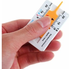 Resim Kafenn Lastik Diş Arası Derinlik Ölçme Aleti 