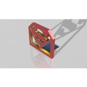 Resim Opencart Süpermen Kitap Sahibi V2.0 Sadece Plastik Aparattır 