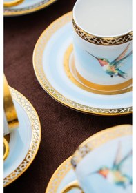 Resim Acar Starling 6 Kişilik Kahve Fincanı Takımı - 90 Ml renkli 