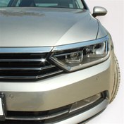 Resim Volkswagen Passat B8 Far Üst Çıtası 3 Prç Krom 2015 Ve Sonrası 