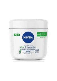 Resim Nivea Aleo & Hydration 5 In 1 El ve Vücut Kremi Kavanoz 400 ML 