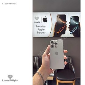 Resim Apple iPhone 15 Pro İkinci El TR | 128 GB | Natürel Titanyum 