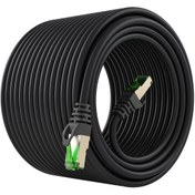 Resim aogo 20 Metre Cat 7 Patch Kablo 20m Cat7 Ethernet Kablosu 10gbps Internet Kablosu Rj45 Network Cord Patch 