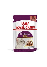 Resim Royal Canin Sensory Smell Gravy Yetişkin Kedi Konservesi 6 x 85 G 