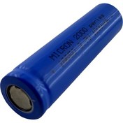 Resim Micron 1200 mAh 3.7 V 18650 Li-Ion Şarj Edilebilir Pil 