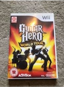 Resim Nintendo Wii Guitar Hero World Tour Pal 2. El Oyun 