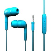 Resim Dexim DAKSE0001-BL Mikrofonlu Kulakiçi Kulaklık Mavi 