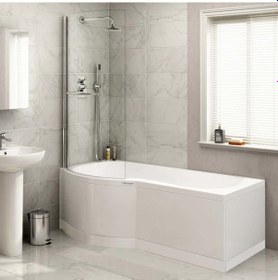 Resim Shower Pretty Özel Oturmasız Küvet 70X85X170 CM 