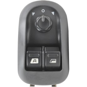 Resim Parçazamanı Peugeot 206 1998-2011 Cam Açma Düğmesi + Ayna Ayar Anahtarı 