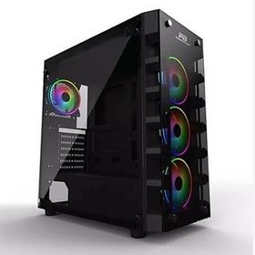 Resim Power Boost X-59 USB 3.0 Tempered Glass 4 x Rainbow Bilgisayar Kasası 