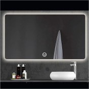 Resim Dnr-Mirror50x65 Cm Dokunmatik Beyaz Ledli Dikdörtgen Banyo Aynası 